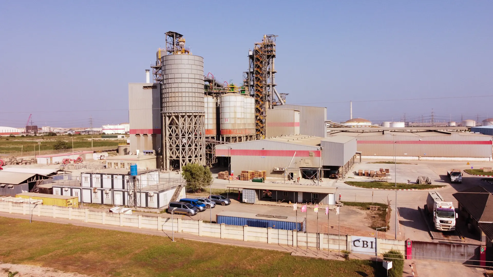 CBI Ghana Plant aerial view