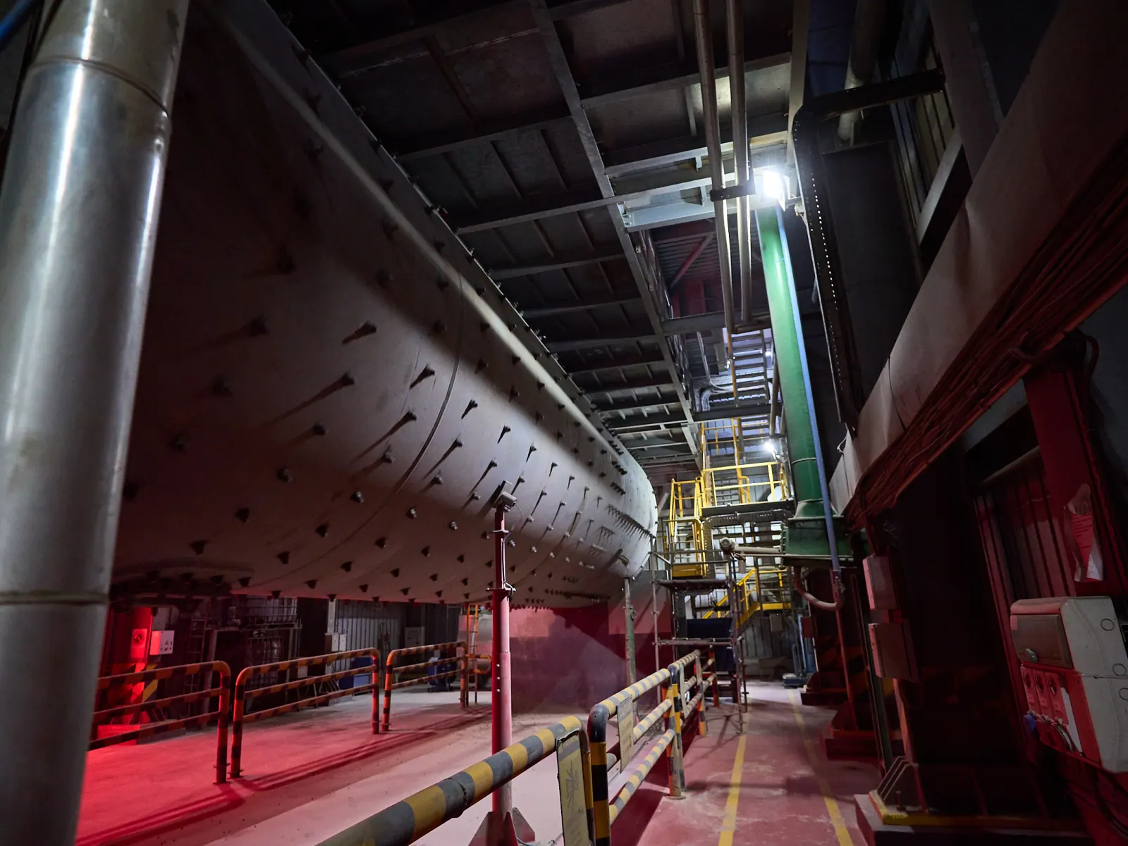 Ball mill at the CBI Tema plant