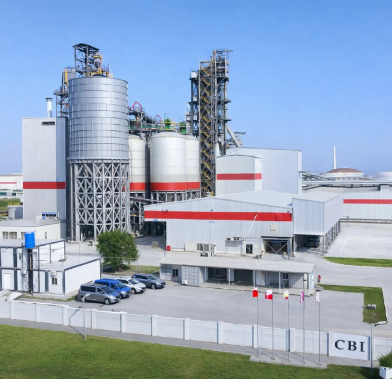 CBI Ghana calciner plant